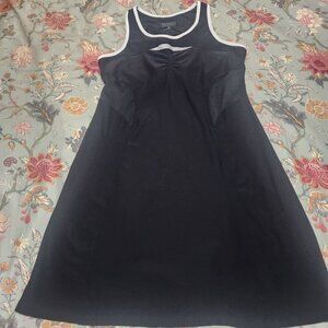 Athleta Activewear Dress Black/White Size Medium